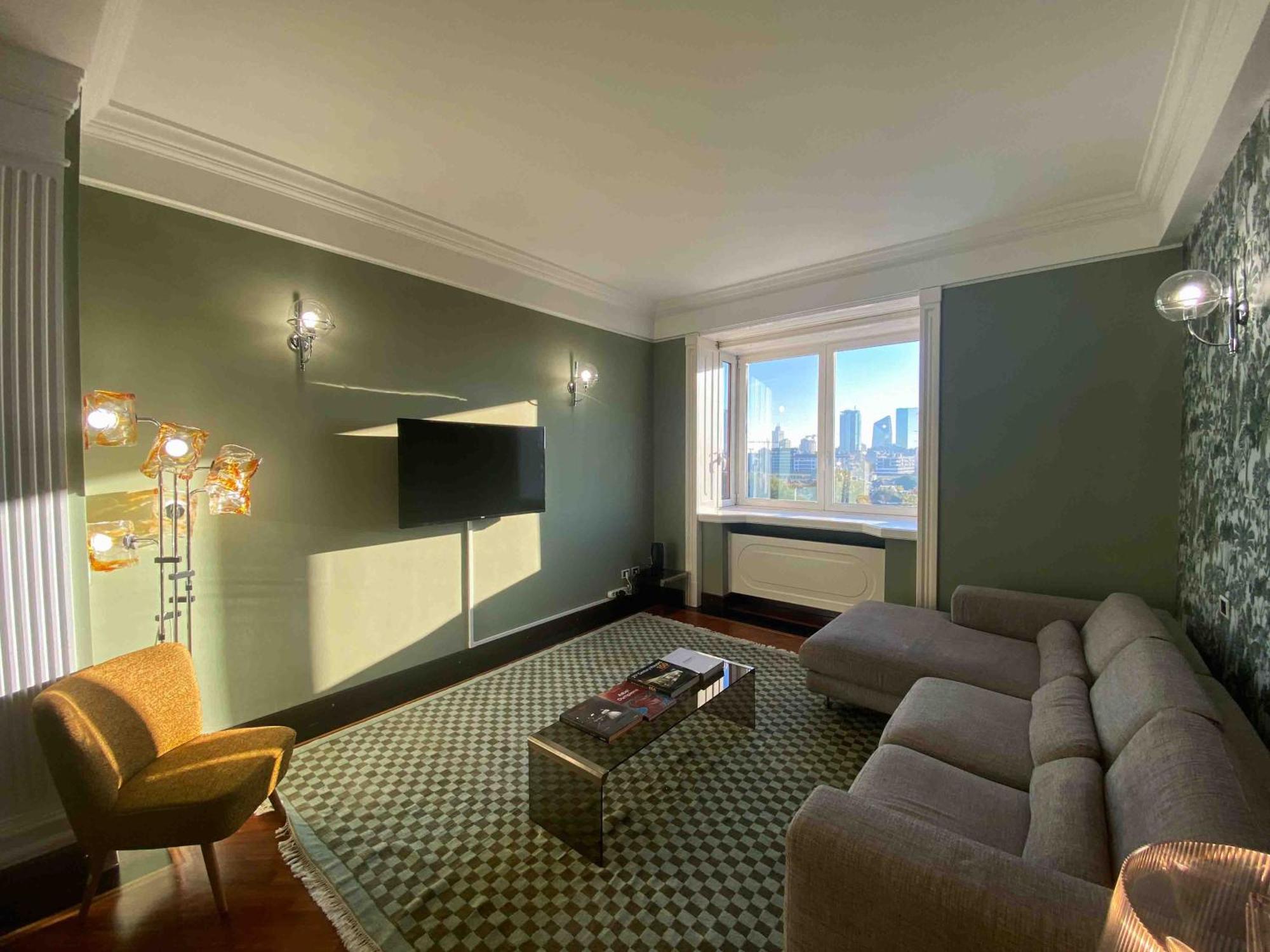 Penthouse Stefini 2 Apartment Milan Bagian luar foto